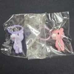 いたずらぐまのグルーミー マスコットチャーム 立ち スタンダード パープル