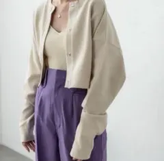 mystic ドルマンチビカーディガン