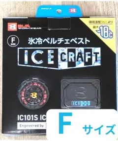 ICECRAFTUSBファン 3個セット サイズフリー1つ計ベスト付き