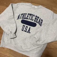 ベアユーエスエー　ニコアンド　別注クラシックスウェット　グレー　M 裏起毛