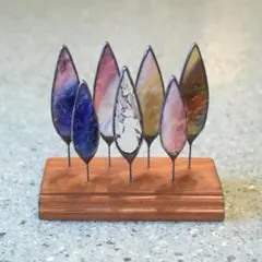 売約済み。木立ち　ステンドグラス(STG192)