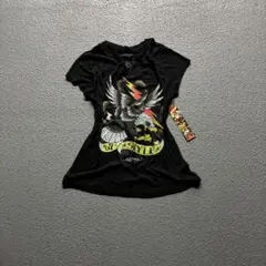 Ed Hardy / Eagle Graphic Burnout Tee