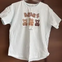 SLAP SLIP クマプリント 半袖Tシャツ 110cmのサムネイル