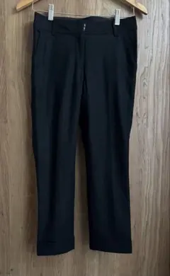 NATURAL BEAUTY BASIC ウールパンツ　クロップド丈　XS