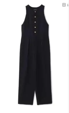 マカフィー MACPHEE ビンテージギャバジンオールインワンノースリーブ