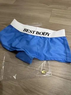 BEST BODY ブルー トレーニングショーツ S 新品