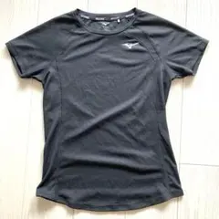 MIZUNO レディース スポーツTシャツ ブラック Sサイズ