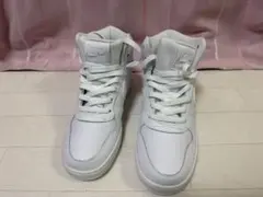 Nike ホワイト ハイカット スニーカー