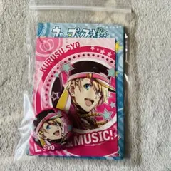 うたの☆プリンスさまっ♪ うたプリ ステッカー 缶バッジ 来栖翔