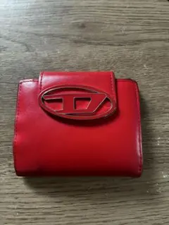 DIESEL 財布 2つ折り 赤のサムネイル