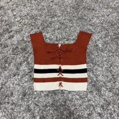 FOREVER 21 オフショルダー ニットベスト S