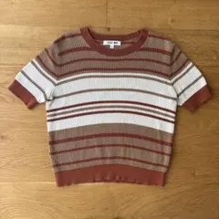 COMPTOIR DES COTONNIERS 半袖ニット L ユニクロ 美品