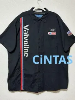 CiNTAS 企業ロゴワークシャツ 半袖 ブラック 3XLのサムネイル