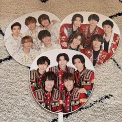 King & Prince うちわ 3点セット