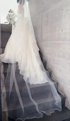 ロングウェディングベール グローブ 2点セット！