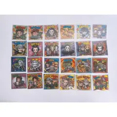 鬼滅の刃マンチョコ　遊郭編　ビックリマンシール　フルコンプリートセット　２４種