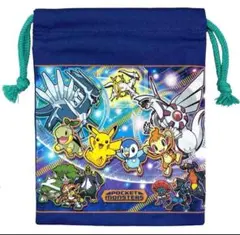 巾着 S ポケットモンスター ポケモン グッズ入学 子供 コップ袋