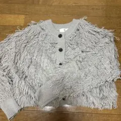 フリンジ付きカーディガンのサムネイル