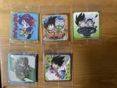 ドラゴンボール超戦士シールウエハース5種セット