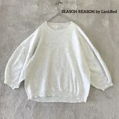 SEASON REASON by Lin&Red クルーネック トップス LL