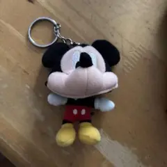 ミッキーマウス ぬいぐるみキーホルダー 約10cm