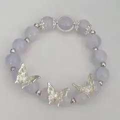 ハンドメイド ブレスレット ピンク