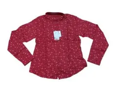 【新品タグ付き】UNIQLO リネンブレンド ラウンドカラーシャツ（長袖）M