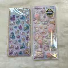 ストーンつき メロウアクアリウム ピカプニシール もぐにゃん まとめ