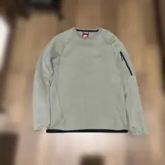 Nike ナイキグレー トレーナー ラグランスリープ　カーキ