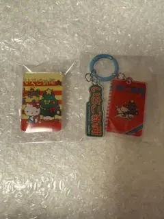 いちご新聞　キティ　アクリルチャーム　アクリルクリップ