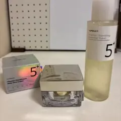 ナンバーズイン5番 白玉グルタチオンC メラゼロクリーム 、トナー(化粧水)