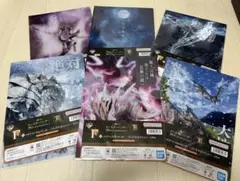 モンスターハンター20th一番くじ クリアファイル＆ステッカーセット 6枚