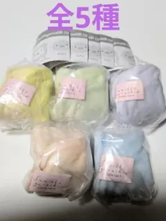 みんなでことりっコ　ふわふわフェイスポーチ5個セット