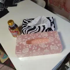 ティッシュケースです。
