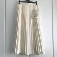 Chaco closet チャコ クローゼット プリーツスカート F 白 新品のサムネイル