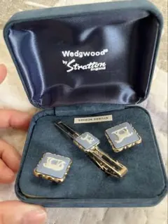 Wedgwood ネクタイピン　カフスボタンセット