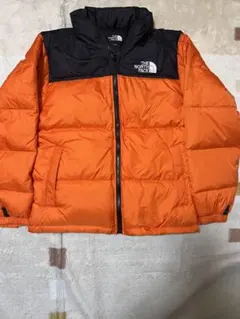 ノースフェイス 90s マンゴーオレンジ ヌプシ ダウン ジャケット