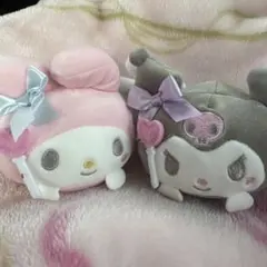 マイメロ　クロミ　もちもちぬいぐるみ