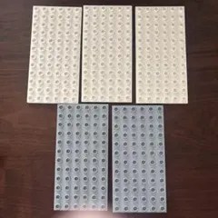 LEGO　レゴ　デュプロ　基礎板　白　ベージュ　まとめ売り　プレート