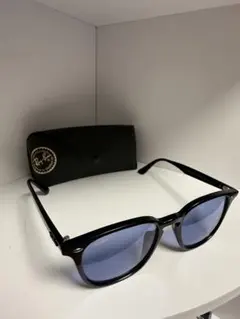 RB4258-F Ray-Ban サングラス ブラック×ブルーレンズ