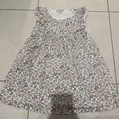 anyFAM 花柄 半袖ワンピース 120