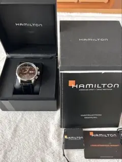 HAMILTON 自動巻き ジャズマスターオートクロノグラフ 腕時計のサムネイル