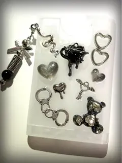 消毒スプレーボトル　デコ　カード型