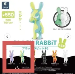 ブラックラビット 10 2体セット　マーブル