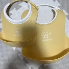 【美品】BABYBJÖRN シリコンエプロン 2枚セット
