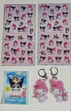 マイメロディ♡KUROMI×宇佐美コラボグッズ
