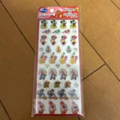 とうめいシール　ミッキー＆フレンズ シール　♡