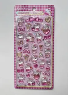 【未開封】サンリオ第二弾　ハローキティピンク　ボンボンドロップシール　正規品