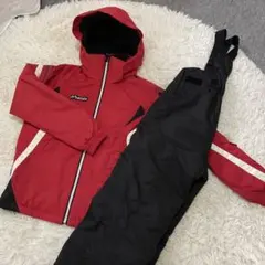 スキーウェア 赤