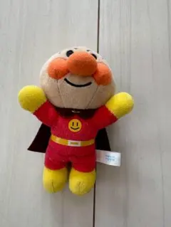管145　アンパンマン ミニぬいぐるみ マント付き 約13cm